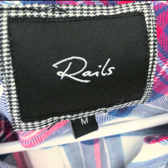 SOLD! Rails SUPER SOFT Plaid Button Up Shirt 💕 - Picture 3 of 6